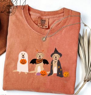 ute Halloween Dogs Shirt Ghost Dog Tshirt Dog Lovers Hoodie Iprintasty Halloween Dog Sweatshirt giftyzy 3