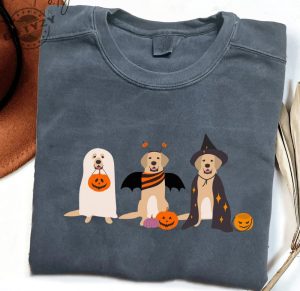 ute Halloween Dogs Shirt Ghost Dog Tshirt Dog Lovers Hoodie Iprintasty Halloween Dog Sweatshirt giftyzy 4