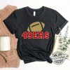 49ers Shirt 49Ers T Dhirt Game Day Shirt 1990 Gift 49Ers Football Bleached Shirt Womens Gift Mama Shirt Football Season T Shirt trendingnowe.com 1