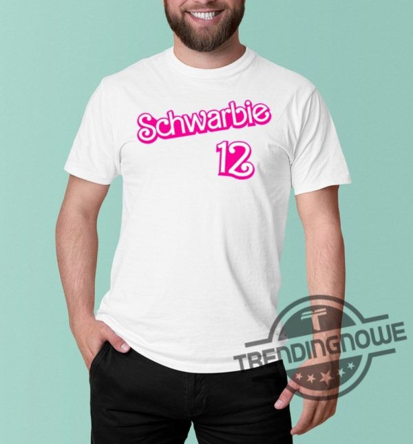 Schwarbie Shirt Schwarbie 12 Shirt Kyle Schwarber Schwarbie Barbie Shirt trendingnowe.com 1