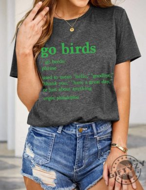 Go Birds Definition Philadelphia Eagles Tshirt Shirt For Men And Women Gift Shirt On Halloween Christmas Anniversary giftyzy 2