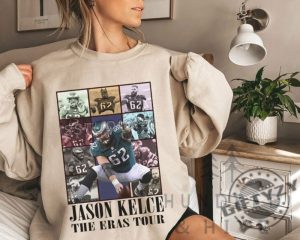 Vintage Jason Kelce Shirt Jason Kelce The Eras Tour Tshirt America Football Sweatshirt Football Fan Gifts giftyzy 3