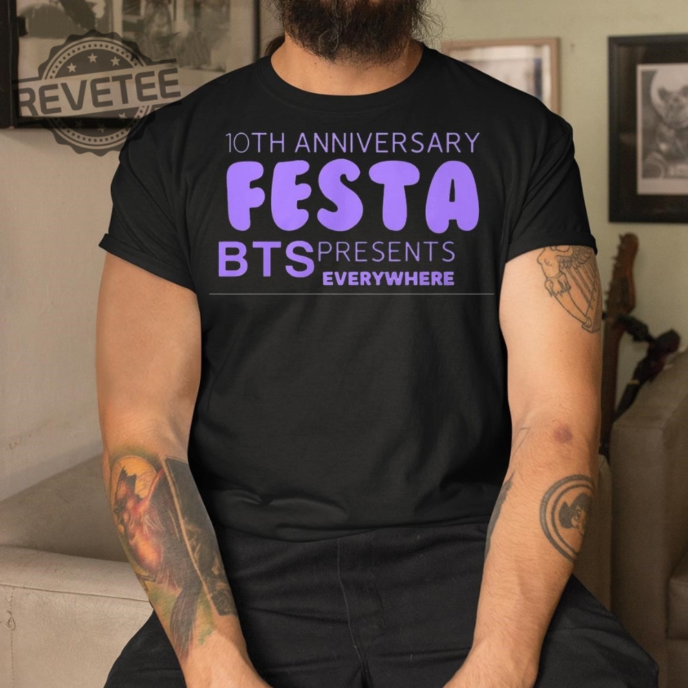 10Th Anniversary Festa Bts Shirt Bts Festa 2019 Unique