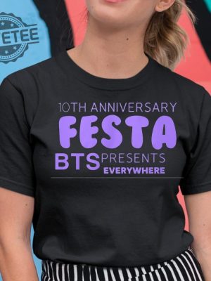 10Th Anniversary Festa Bts Shirt Bts Festa 2019 Unique revetee 3