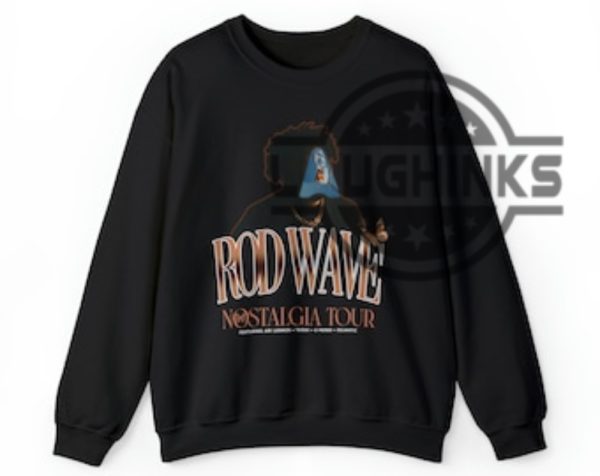 rod wave graphic tees sweatshirts hoodies mens womens rod wave nostalgia tour shirts rod wave concert tshirt rapper and singer rod wave merch 2023 laughinks 4