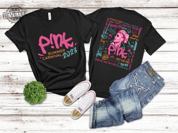 Pink Tour Get This Party Started Shirt Pink Concert 2023 Philadelphia Pink Concert Tonight Music Midtown P Nk Summer Carnival 2023 Hoodie Unique revetee 2