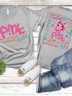 Pink Tour Get This Party Started Shirt Pink Concert 2023 Philadelphia Pink Concert Tonight Music Midtown P Nk Summer Carnival 2023 Hoodie Unique revetee 4