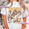 Travis Kelce Football Shirt Bootleg Kansas American Sport Vintage Sweatshirt 90S Y2k Graphic Tshirt Retro Unisex Gift For Fan Hoodie giftyzy.com 4