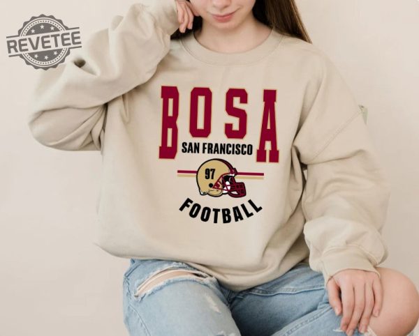 Nick Bosa San Francisco Football Sweatshirt San Francisco 49Ers Super Bowl Appearances San Francisco 49Ers Play By Play 44 San Francisco 49Ers Shirt American Football revetee 2