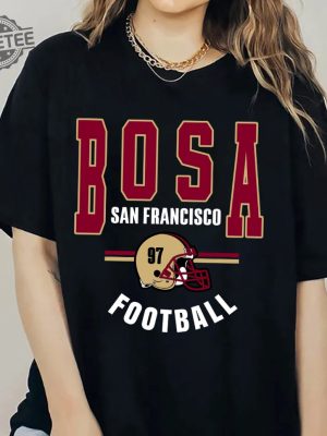 Nick Bosa San Francisco Football Sweatshirt San Francisco 49Ers Super Bowl Appearances San Francisco 49Ers Play By Play 44 San Francisco 49Ers Shirt American Football revetee 4