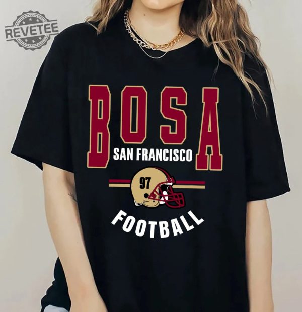 Nick Bosa San Francisco Football Sweatshirt San Francisco 49Ers Super Bowl Appearances San Francisco 49Ers Play By Play 44 San Francisco 49Ers Shirt American Football revetee 4