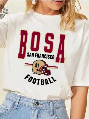 Nick Bosa San Francisco Football Sweatshirt San Francisco 49Ers Super Bowl Appearances San Francisco 49Ers Play By Play 44 San Francisco 49Ers Shirt American Football revetee 5