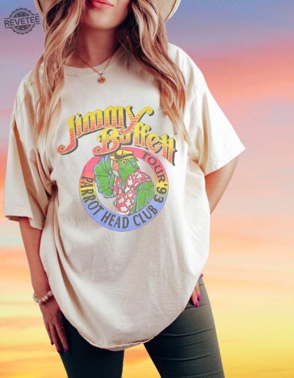 1993 Jimmy Buffet Parrot Head Tour Shirt Jimmy Buffett Quotes Shirt Us Weekly Jimmy Buffett Merchandise Unique revetee 3