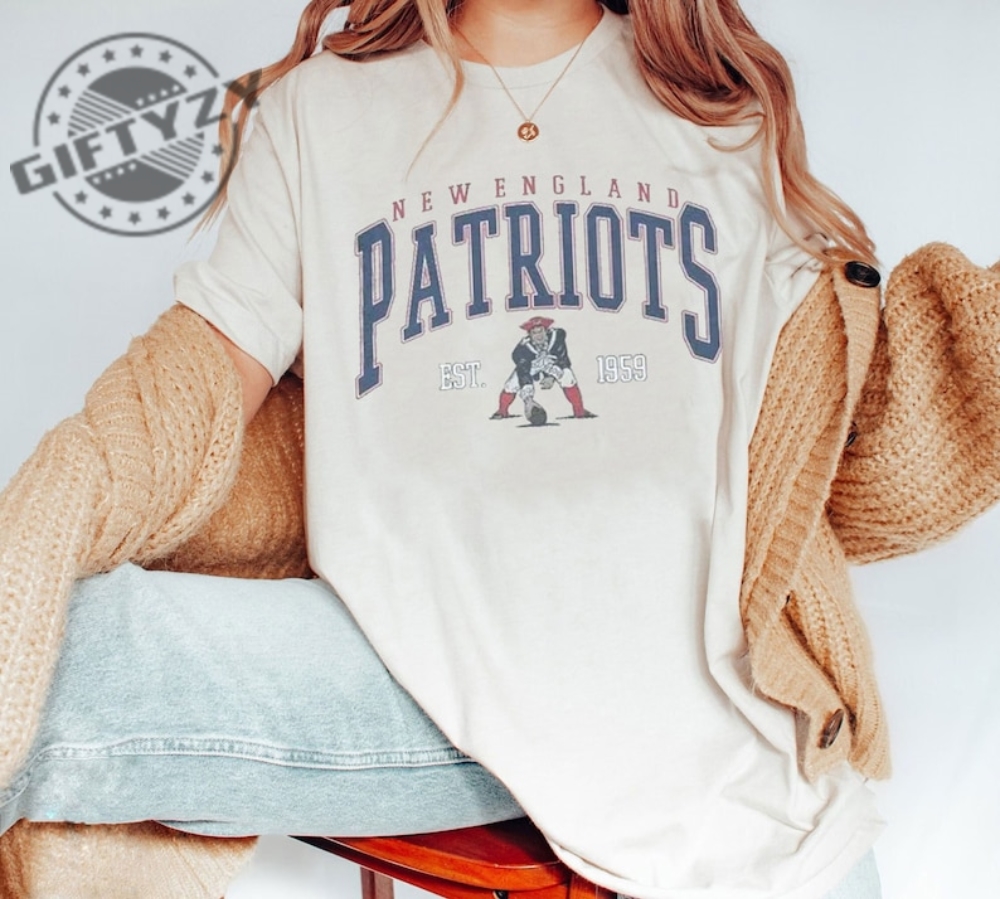 New England Patriots Sweatshirt New England Shirt New England Patriots Gift Ne Football Tshirt Football Fan Gifts America Football Hoodie