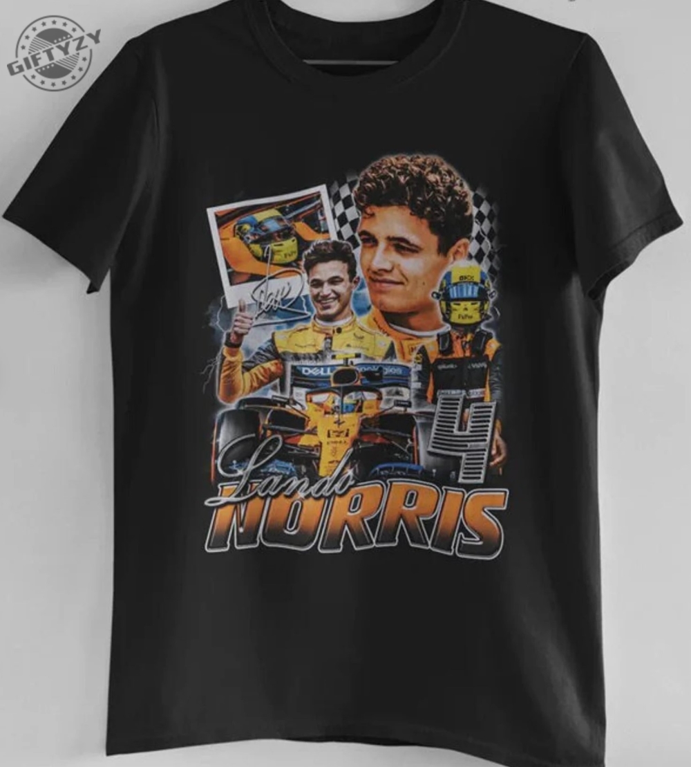 Lando Norris Shirt Mclaren Formula 1 Tshirt Formula 1 Lando Norris F1 ...