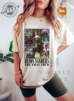 Deion Sanders The Eras Tour Shirt Vintage 90S Football Bootleg Style Tshirt American Football Sweatshirt Gift For Football Fan giftyzy.com 3