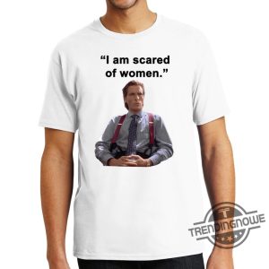 I Am Scared Of Woman Shirt I Am Scared Of Woman T Shirt trendingnowe.com 2