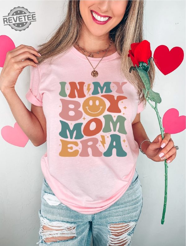 In My Boy Mom Era Tshirt In My Mom Era Shirt In My Boy Mom Era Sweatshirt In My Boy Mom Era Svg In My Boy Mom Era Shirt Hot Mess Mom Shirt I Heart Hot Moms Shirt Unique revetee 1