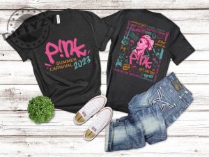 Pink Tour Get This Party Started Shirt Pink Singer Summer Carnival 2023 Tour Shirt Pink Singer Hoodie Pink Album Sweatshirt giftyzy.com 4