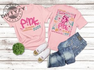 Pink Tour Get This Party Started Shirt Pink Singer Summer Carnival 2023 Tour Shirt Pink Singer Hoodie Pink Album Sweatshirt giftyzy.com 5