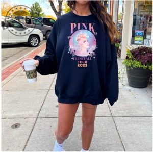 Pink Trustfall Tour 2023 Trustfall Album Tshirt Pink Singer Tour Music Festival Hoodie Concert Apparel Tour Shirt Pink Music Sweatshirt giftyzy.com 5