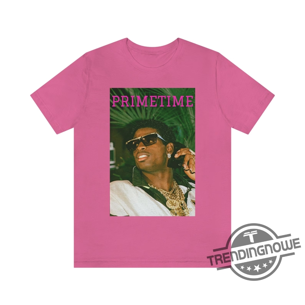 Deion Sanders Primetime Vintage 90s Style T-shirt Unisex Gift For Fan All  Size
