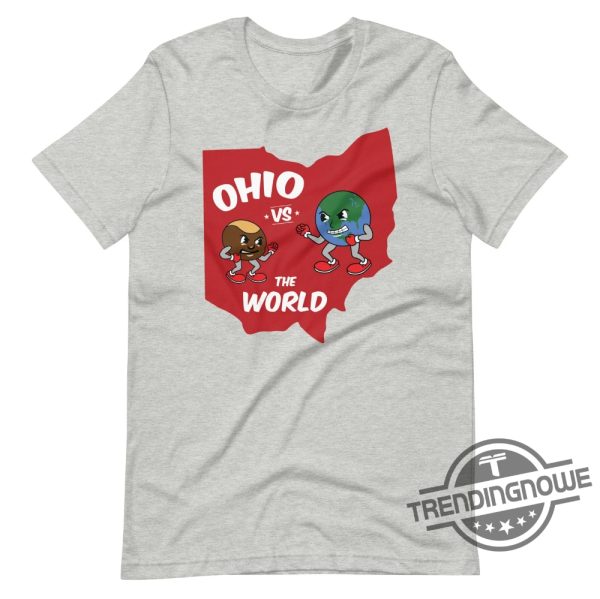 Ohio Against The World Shirt Brutus Shirt Ohio State Fan Shirt Buckeye Shirt The State of Ohio Shirt Ohio State Shirt Ohio Shirt trendingnowe.com 3