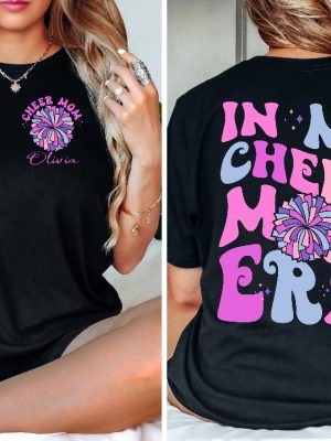 Personalized In My Cheer Mom Era Shirt Custom Cheer Mama Era Shirt Cheer Mom Shirt Cheer Squad Tee In My Cheer Mom Era Svg In My Cheer Mom Era Shirt Unique revetee 2