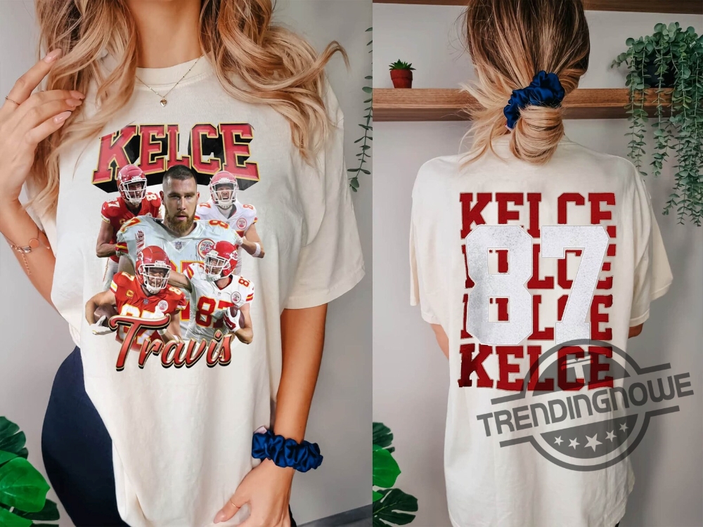 Vintage Travis Kelce Shirt Sweatshirt Hoodie Football Shirt Travis Kelce Kansas  City Football Shirt Football 90s Vintage Fan Shirt - Trendingnowe
