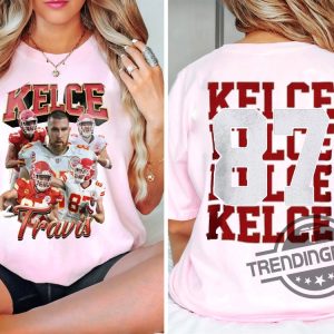 Vintage Travis Kelce Shirt Sweatshirt Hoodie Football Shirt Travis Kelce Kansas City Football Shirt Football 90s Vintage Fan Shirt trendingnowe.com 2