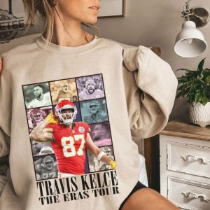 Taylor Travis Kelce Eras Tour Shirt - High-Quality Printed Brand