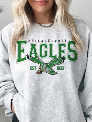 Philadelphia Football Sweatshirt Sundays Are For The Birds Go Birds Gang Est 1933 Philadelphia Football Crewneck Philadelphia Eagles T Shirt Philadelphia Eagles Schedule revetee 2