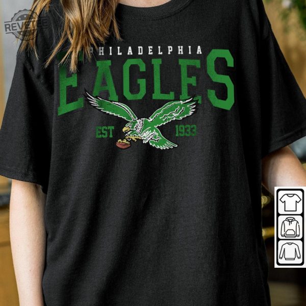 Philadelphia Football Sweatshirt Sundays Are For The Birds Go Birds Gang Est 1933 Philadelphia Football Crewneck Philadelphia Eagles T Shirt Philadelphia Eagles Schedule revetee 3