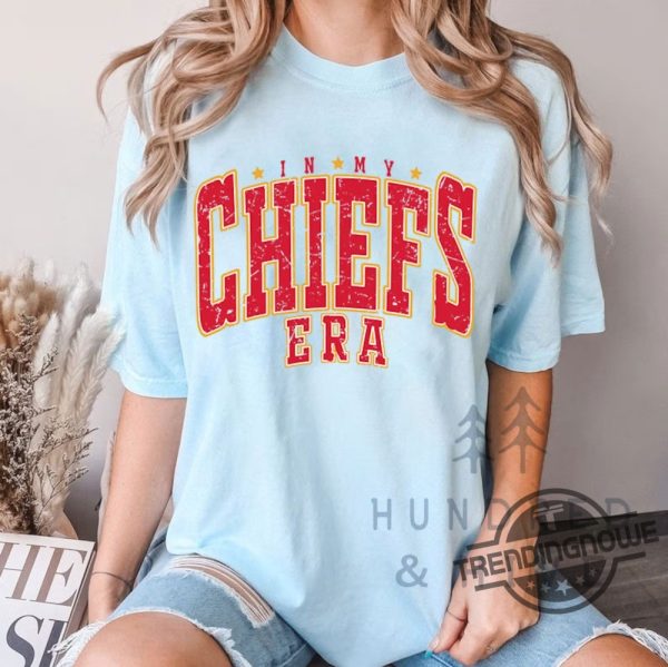 Vintage In My KC Chief Era Sweatshirt Chiefs Shirt Travis Kelce T Shirt America Football Sweatshirt Football Fan Gift Shirt trendingnowe.com 2