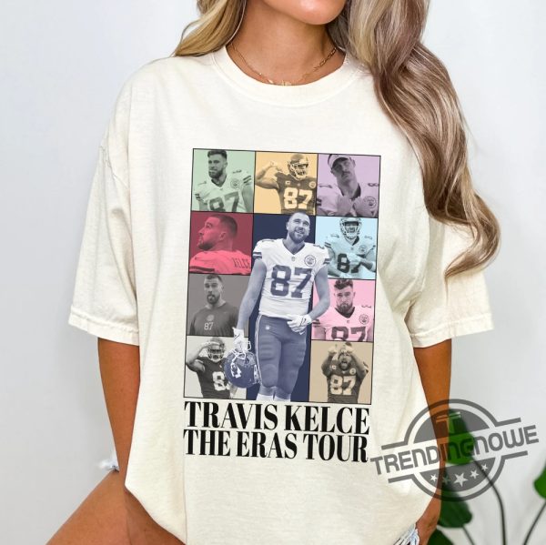 Travis Kelce The Eras Tour Shirt Vintage Travis Kelce T Shirt Football Fan Gift America Football Shirt Eras Tour Fan Shirt trendingnowe.com 1