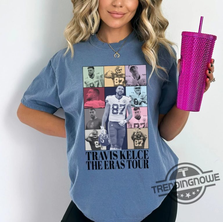 Travis Kelce The Eras Tour Shirt Vintage Travis Kelce T-shirt Football 