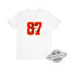Loving Him Was Red Shirt Taylor Swift Shirt Travis Kelce Shirt Kansas City T Shirt Game Day Shirt 87 Shirt Gift trendingnowe.com 3
