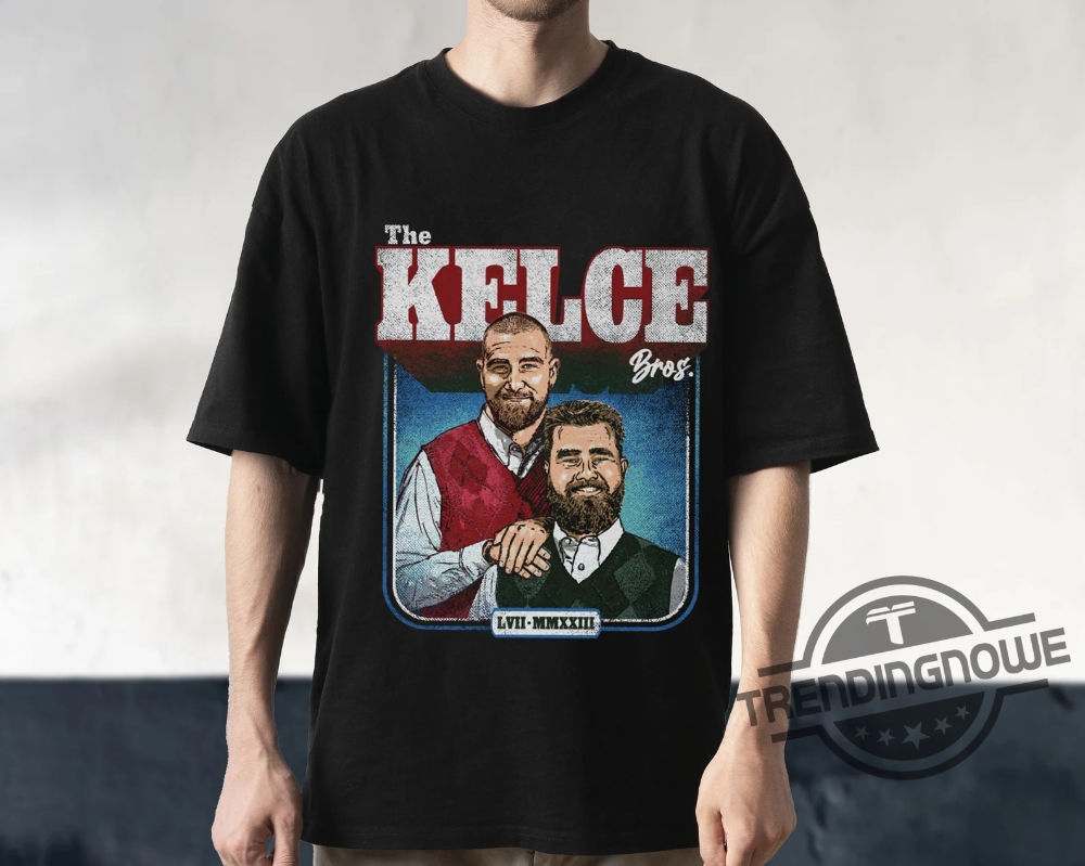 Travis Kelce Shirt Jason Kelce And Travis Kelce Bros Shirt Jason Kelce Et Travis Kelce Shirt Jason Kelce Shirt Football Fan Tee