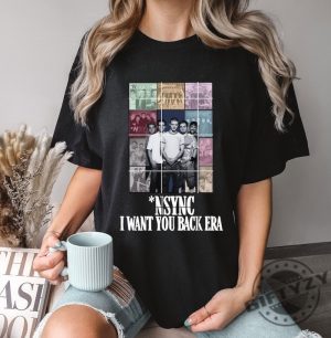 Nsync The Eras Tour Shirt Nsync Tshirt Vintage Nsync No Strings Attached Black Sweatshirt Nsync Hoodie Nsync Shirt giftyzy 3