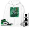 Jordan Travis Tiger King Shirt Jordan 1 Celtic Lucky Green Shirt The Goat King Shirt To Match Sneaker trendingnowe.com 3