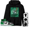 Jordan Travis Tiger King Shirt Jordan 1 Celtic Lucky Green Shirt The Goat King Shirt To Match Sneaker trendingnowe.com 4