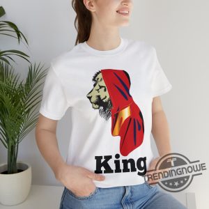 Jordan Travis Tiger King Shirt Lion King Shirt to Match Jordan Retro 7 Paname Retro 7 Paname Shirt trendingnowe.com 2