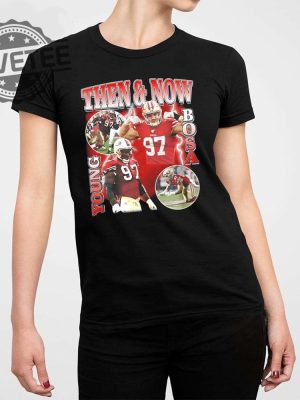 Nick Bosa Then And Now Young Bosa Shirt Nick Bisa Nick Bosa Images Shirt Nick Bosa Pff Unique revetee 4