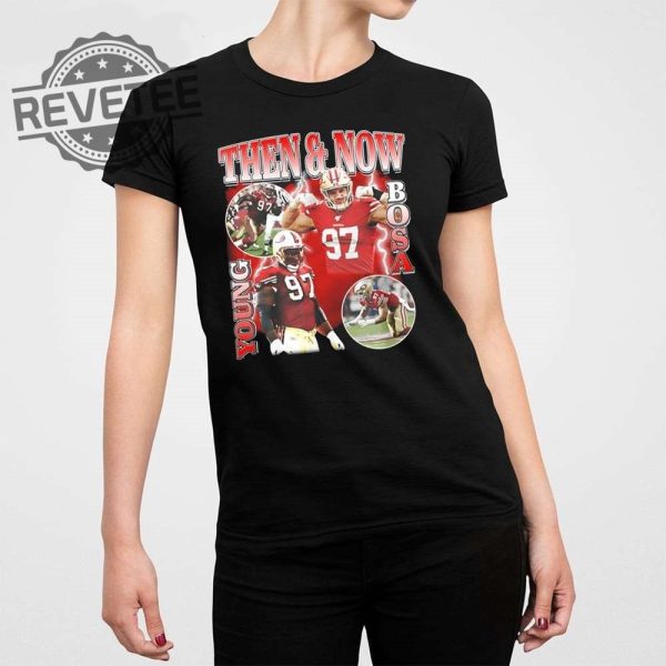 Nick Bosa Then And Now Young Bosa Shirt Nick Bisa Nick Bosa Images Shirt Nick Bosa Pff Unique revetee 4