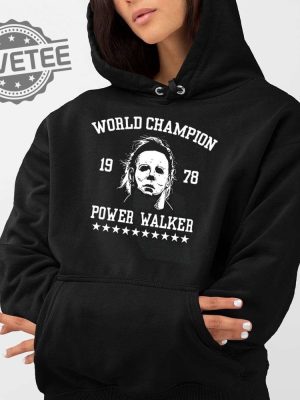 Michael Myers World Champion 1978 Power Walker Shirt Mickey Rourke Michael Myers Friday The 13Th Shirt Unique revetee 2