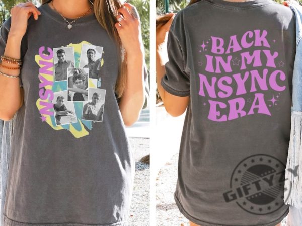 Back In My Nsync Era Shirt Retro Nsync 1999 Tour Hoodie Nsync Band Merch Tshirt In My Nsync Reunion Era Music Concert Sweatshirt Nsync Album Shirt giftyzy 3