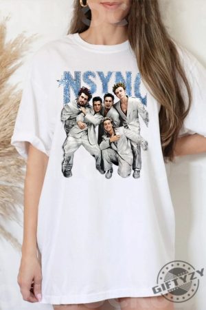 Vintage Nsync Boy Band Album Graphic Tshirt Nsync Silver Suit Boy Band Sweatshirt Nsync Boy Band Hoodie Nsync Shirt giftyzy 2