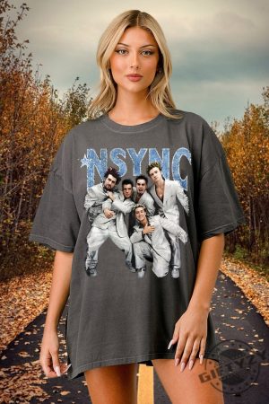 Vintage Nsync Boy Band Album Graphic Tshirt Nsync Silver Suit Boy Band Sweatshirt Nsync Boy Band Hoodie Nsync Shirt giftyzy 3