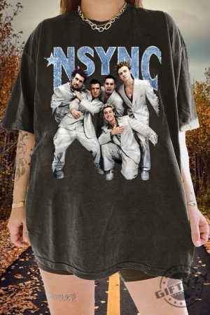 Vintage Nsync Boy Band Album Graphic Tshirt Nsync Silver Suit Boy Band Sweatshirt Nsync Boy Band Hoodie Nsync Shirt giftyzy 4