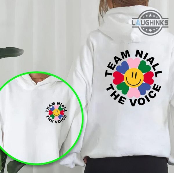 team niall the voice sweatshirt tshirt hoodie double sided niall horan the voice judges shirts mens womens the voice 2023 t shirt niall horan merch gift for fans laughinks 1
